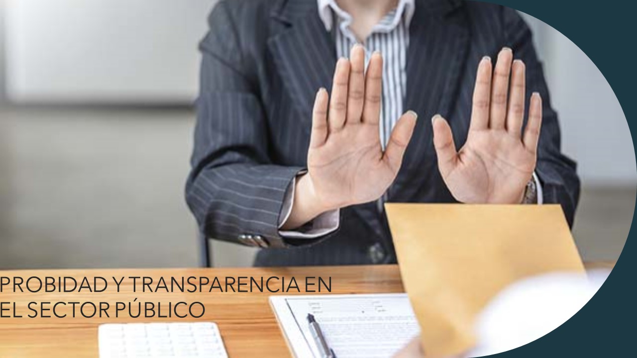 PROBIDAD Y TRANSPARENCIA EN EL SECTOR PÚBLICO